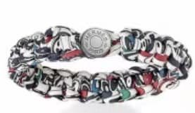 Hermes silk bracelet