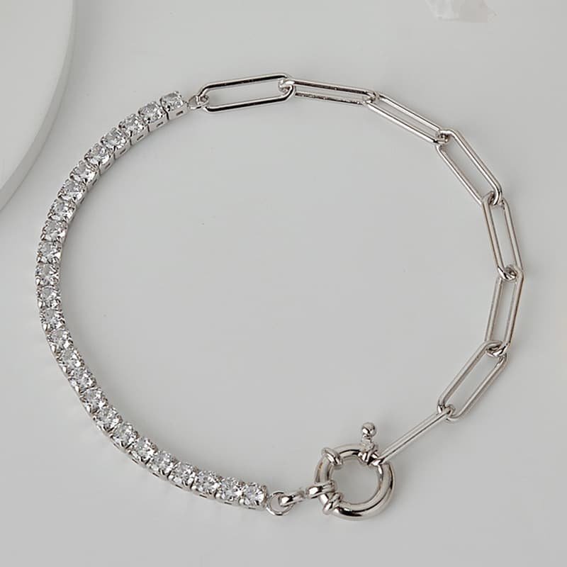 silver 925 bracelet-Romanfeel