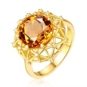 Canary diamond ring image