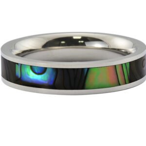 Stainless steel dazzling ring