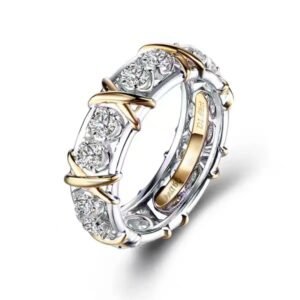 18K Gold Morson Diamond Rose Gold ring image