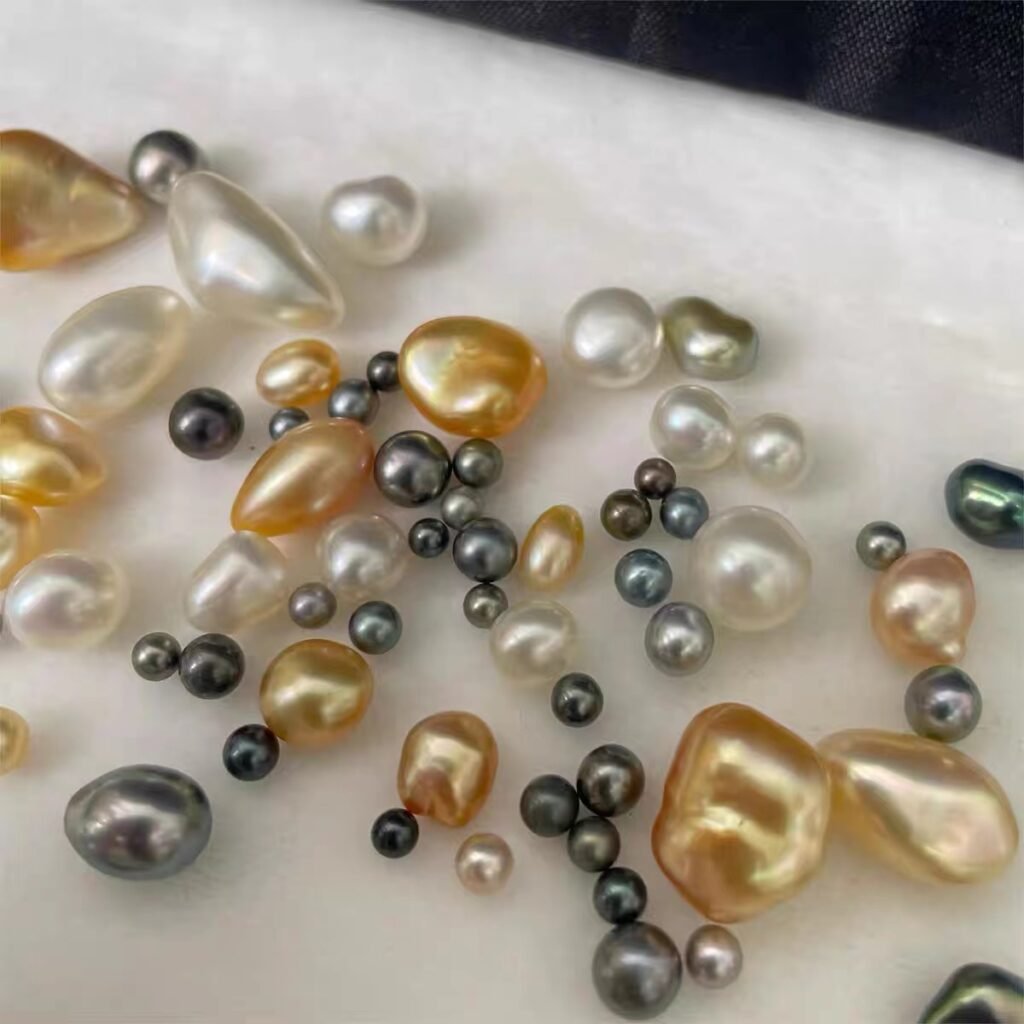baroque pearls and keshi pearls