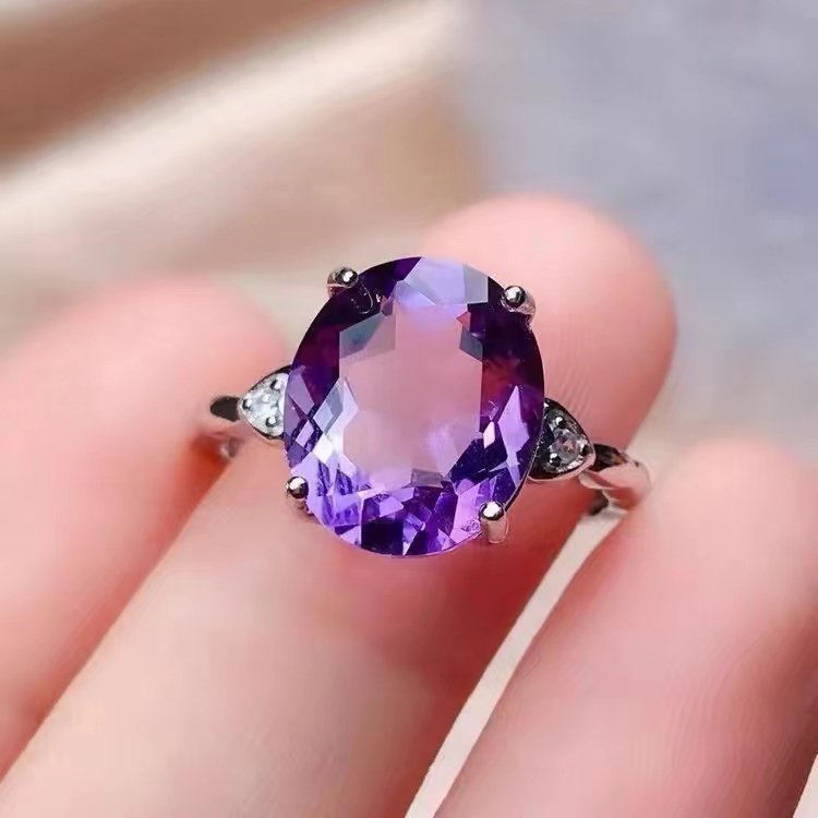 s925 amethyst ring