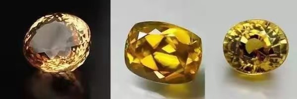 yellow gemstones