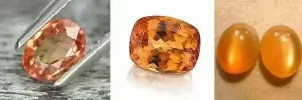 orange stones