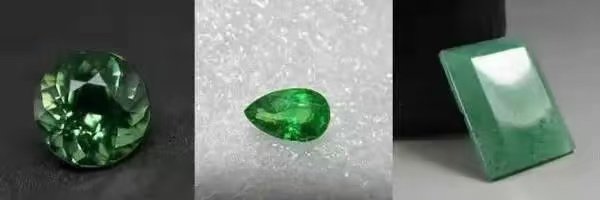 green gemstones