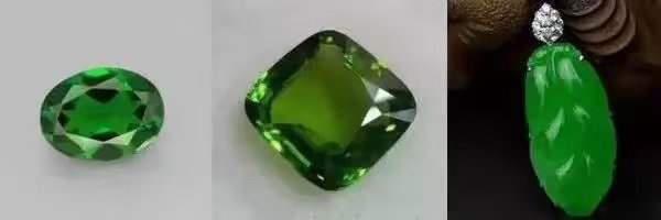 green gemstones